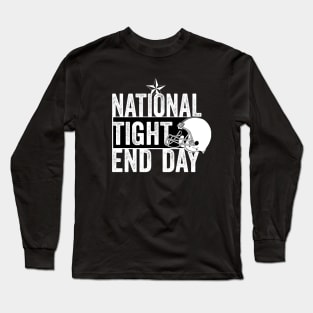 national tight end day Long Sleeve T-Shirt